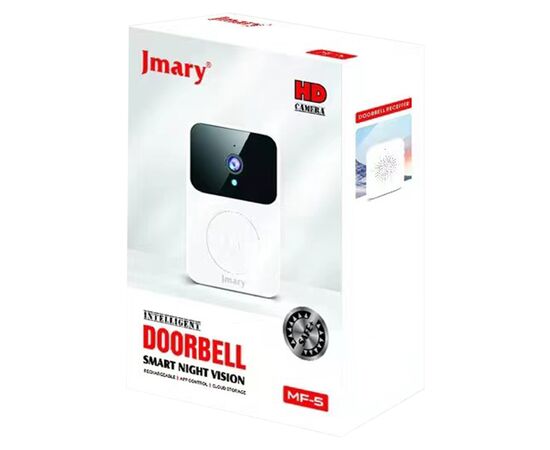  Видеозвонок JMARY MF-5, Wi Fi, белый 