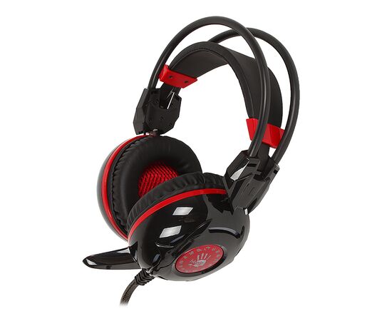  Наушники с микрофоном A4 Bloody G300 2.2м мониторы G300 (черно-красный) 