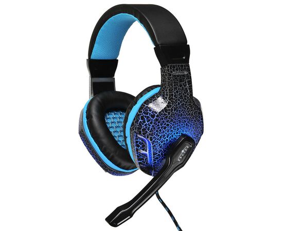  Наушники с микрофоном Oklick HS-L400G ZEUS черный (NO-3000 LED) 