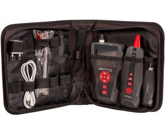  Кабельный тестер LANMASTER LAN-PRO-L/TPK-POE с измерением длины с трассировкой и определением POE 