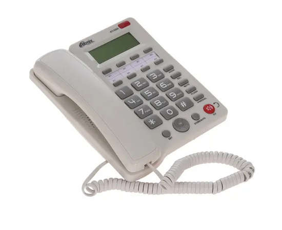  Телефон Ritmix RT-550 (RT-550W) белый 