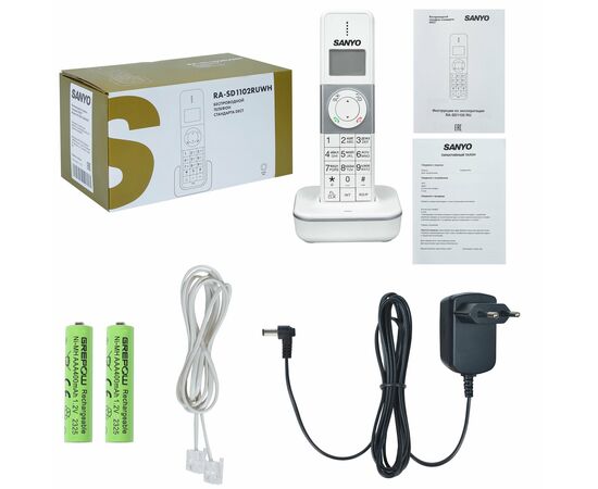  Телефон SANYO RA-SD1102RUWH White 