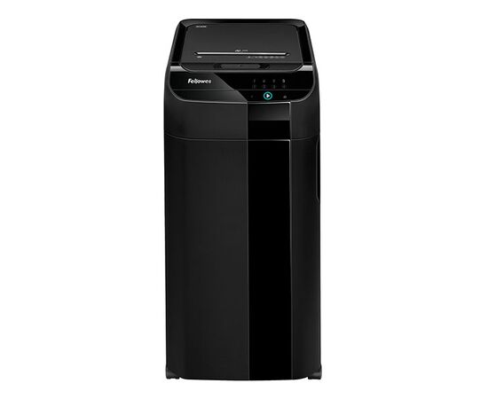  Шредер Fellowes AutoMax 350C (секр.P-4)/фрагменты/350лист./68лтр./скрепки/скобы/пл.карты/CD 