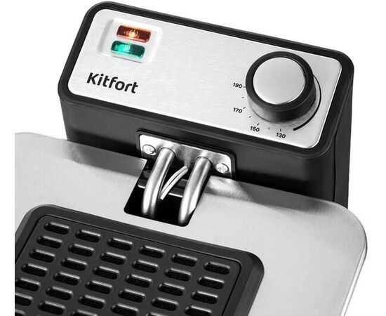  Фритюрница Kitfort КТ-4053 серебристый/черный 