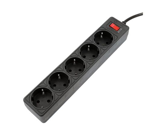  Сетевой фильтр 5bites Garda SP5B-530 5S, 3*0.75mm2, 3M, Black 