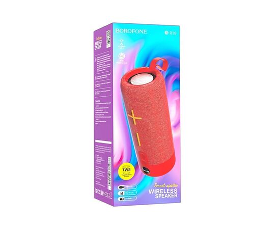  Портативная акустика Borofone BR19 Euphony BT (red) (217861) 