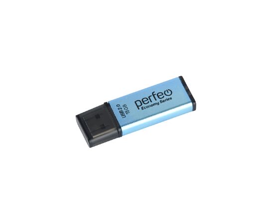  Флешка Perfeo 16GB E03 Голубая economy series 