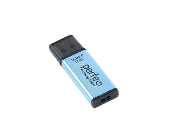  Флешка Perfeo 16GB E03 Голубая economy series 