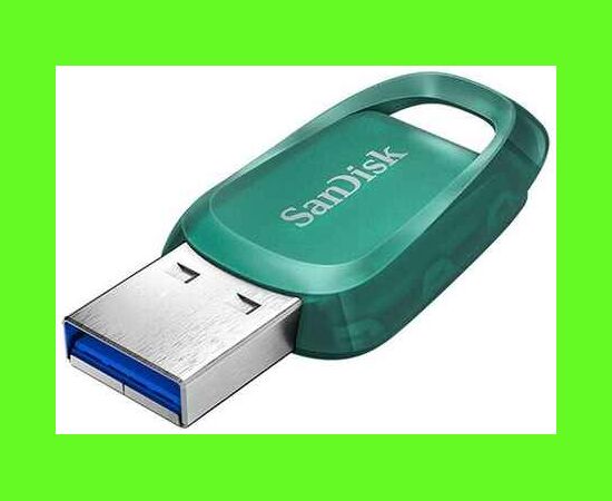  USB-флешка SanDisk CZ96 Ultra Eco (SDCZ96-512G-G46) USB 3.2 512GB Blue-Green 