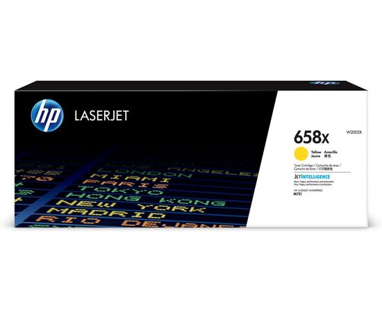  Картридж лазерный HP 658X W2002X желтый (28000стр.) для HP CLJ Enterprise M751 