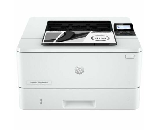  HP Принтер LJ Pro 4003DN (принтер, лазерный ч/б, A4, 40 ppm, дуплекс, 256MB, 1.2 MHz, tray 100+250 pages, USB, Ethernet)  (2Z609A) 