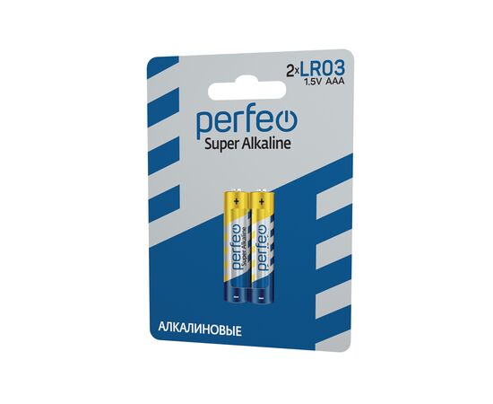  Батарейка Perfeo LR03/2BL Super Alkaline 