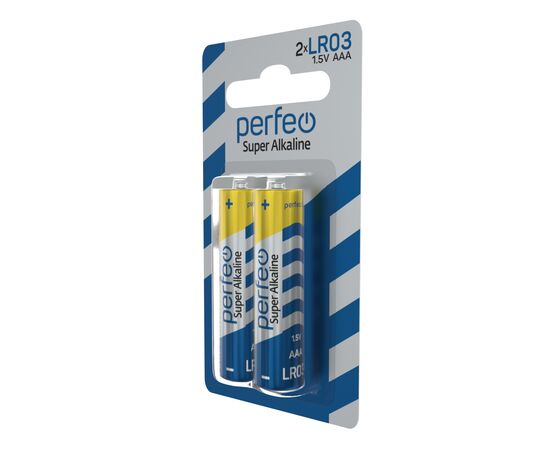  Батарейка Perfeo LR03/2BL mini Super Alkaline 