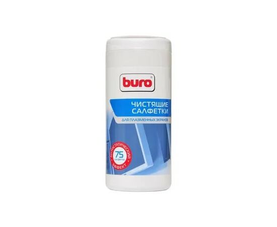  Салфетки Buro BU-Tpsm для экранов плазменных телевизоров туба 75шт влажных 