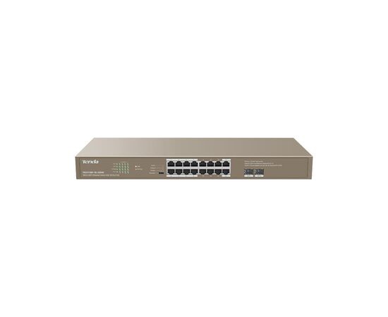 Коммутатор TENDA TEG1118P-16-250W 16Port 