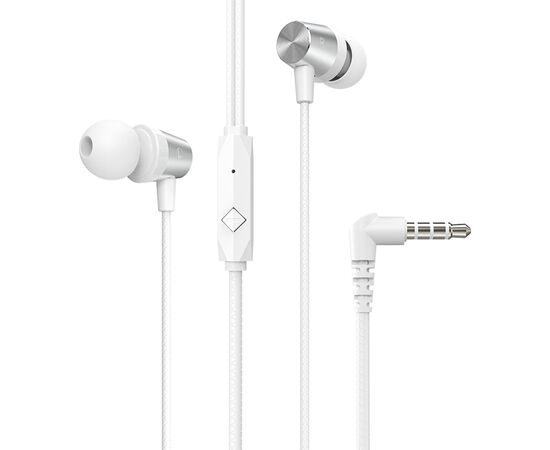  Проводные наушники HOCO M79 Cresta, Jack 3.5mm, 1.2 м, белый 