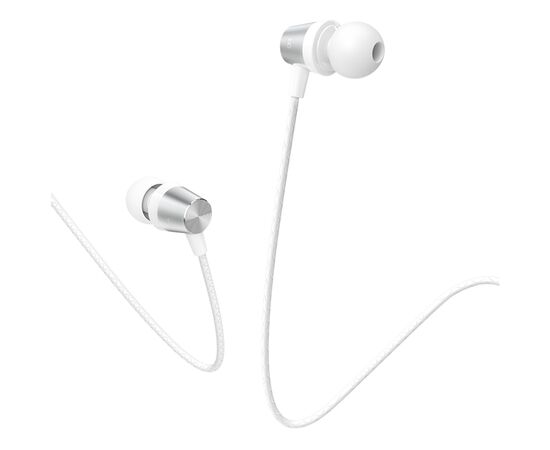  Проводные наушники HOCO M79 Cresta, Jack 3.5mm, 1.2 м, белый 