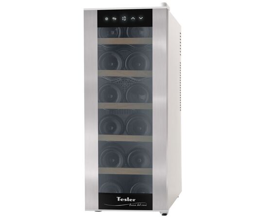 Винный шкаф TESLER WCV-125 Silver 