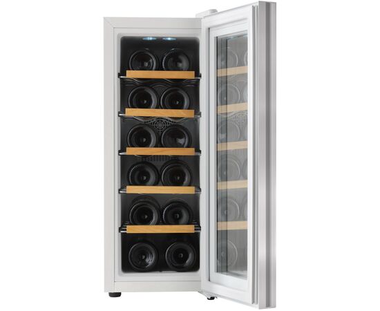  Винный шкаф TESLER WCV-125 Silver 