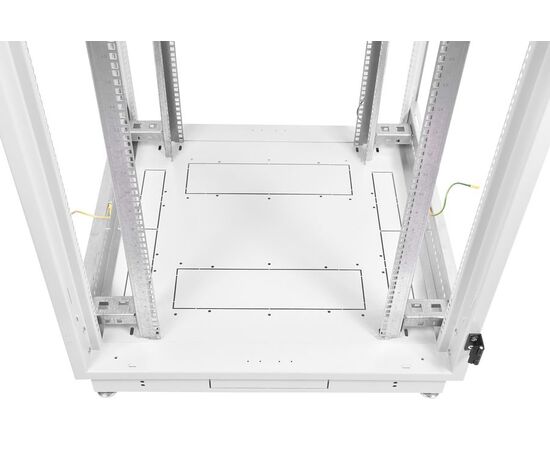  Шкаф коммутационный ЦМО ШТК-М-42.8.10-48АА напольный 42U 800x1000мм пер.дв.перфор. серый 