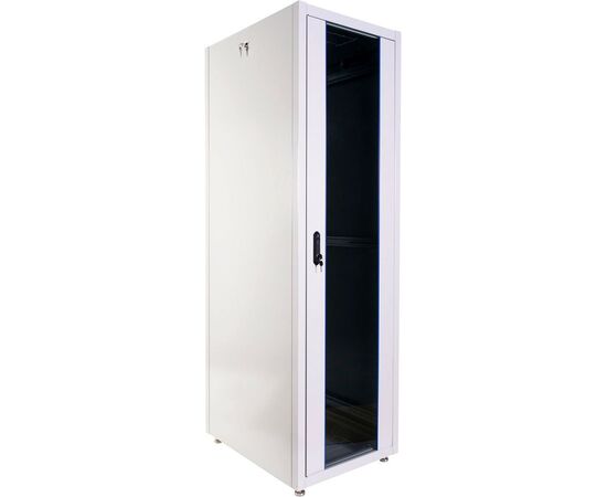  Шкаф коммутационный ЦМО ШТК-Э-42.8.8-13АА напольный 42U 800x800мм пер.дв.стекл металл серый 