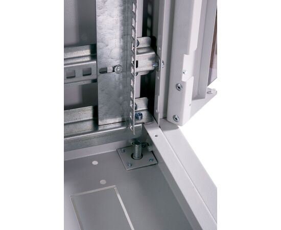  Шкаф коммутационный ЦМО ШТК-Э-42.8.8-13АА напольный 42U 800x800мм пер.дв.стекл металл серый 