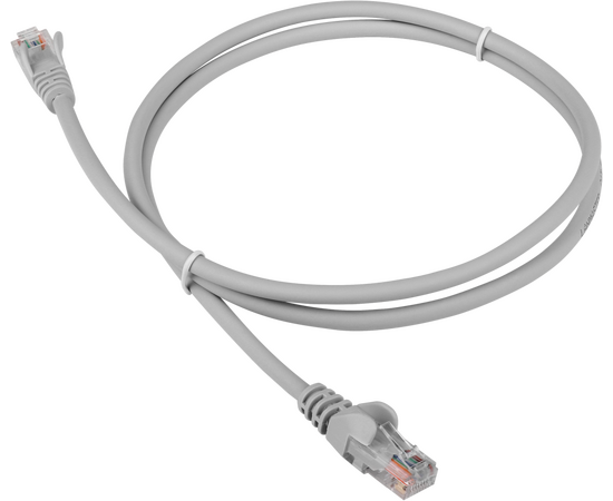  Патч-корд LANMASTER (LAN-PC45/U5E-7.0-GY) LSZH UTP кат.5e, 7.0 м, серый 