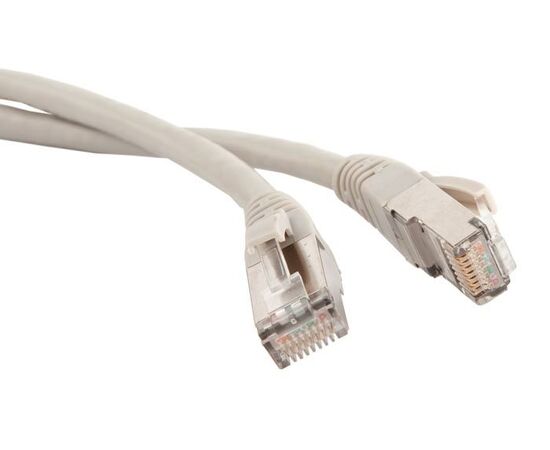  Патч-корд TWT (TWT-45-45-2.0/S6-GY) TWT FTP кат.6, с заливными колпачками, 2.0 м, серый 