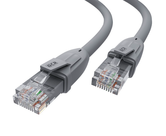  Патч-корд Greenconnect GCR-52597 сборный 10.0m LSZH UTP кат.6, серый 