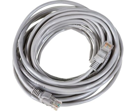 Патч-корд Exegate UTP-RJ45-RJ45-5e-7,5M-GY (EX190990RUS) серый 