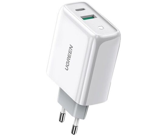  Сетевое зарядное устройство UGREEN CD170 (60468) 38W USB-C Wall Charger EU белый 
