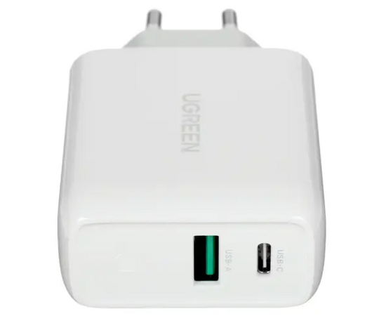  Сетевое зарядное устройство UGREEN CD170 (60468) 38W USB-C Wall Charger EU белый 