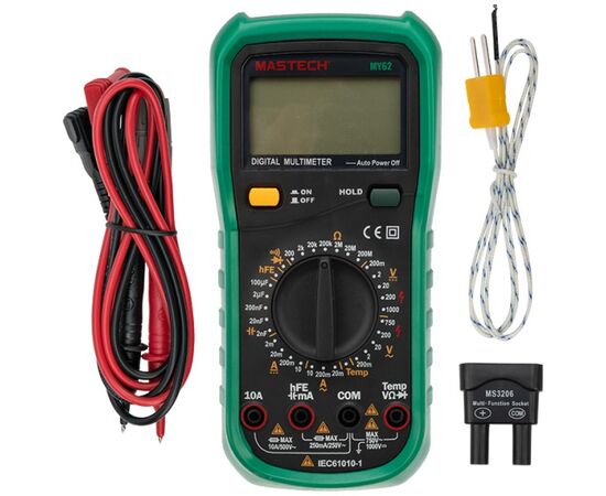  Универсальный мультиметр MASTECH MY62N 13-2019 