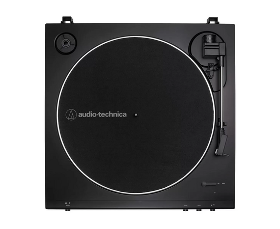  Виниловый проигрыватель Audio-Technica AT-LP60X, полностью автоматический, черный 