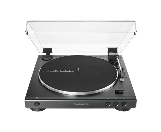  Виниловый проигрыватель Audio-Technica AT-LP60X, полностью автоматический, черный 