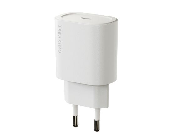  СЗУ Breaking P-06, USB-C, PD 25W, 3A (Белый) 