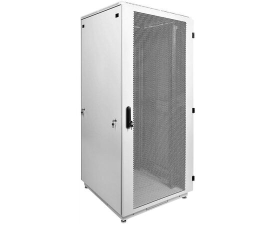  Шкаф коммутационный ЦМО ШТК-М-42.8.10-4ААА напольный 42U 800x1000мм пер.дв.перфор. серый 