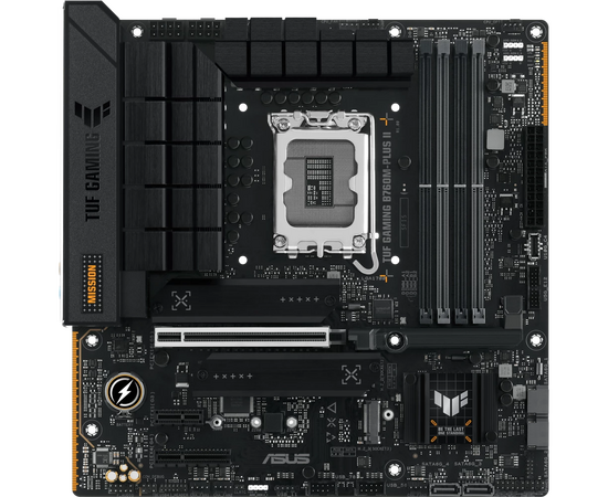  MB s1700 ASUS TUF GAMING B760M-PLUS II mATX 4хDDR5 1xPCIEx16 1xPCIEx4 1xPCIEx1 3xM.2 DP HDMI 2.5GLAN (90MB1HD0-M0EAY0) 