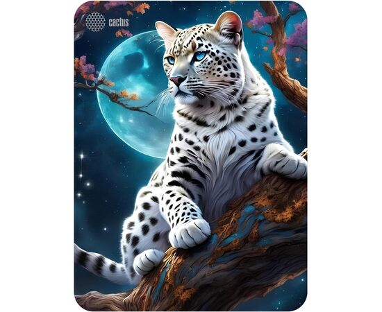  Коврик для мыши Cactus CS-MP-PRO16XL Snow Leopard 