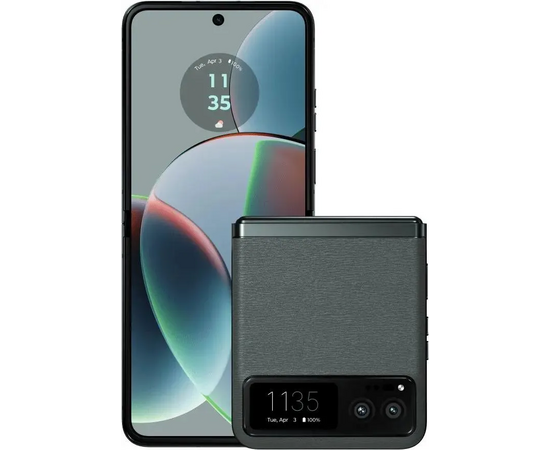  Смартфон Motorola Razr 40 5G XT2323-1 256Gb 8Gb зеленый раскладной 3G 4G 6.9" 1080x2640 Android 13 12Mpix 802.11 a/b/g/n/ac/ax NFC GPS GSM900/1800 GSM 