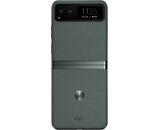  Смартфон Motorola Razr 40 5G XT2323-1 256Gb 8Gb зеленый раскладной 3G 4G 6.9" 1080x2640 Android 13 12Mpix 802.11 a/b/g/n/ac/ax NFC GPS GSM900/1800 GSM 