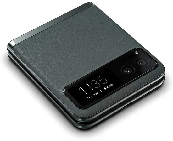  Смартфон Motorola Razr 40 5G XT2323-1 256Gb 8Gb зеленый раскладной 3G 4G 6.9" 1080x2640 Android 13 12Mpix 802.11 a/b/g/n/ac/ax NFC GPS GSM900/1800 GSM 