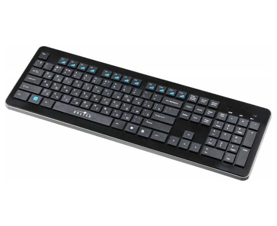  Клавиатура Oklick 870S черный USB беспроводная slim Multimedia 