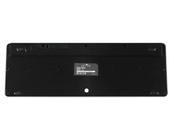  Клавиатура Oklick 870S черный USB беспроводная slim Multimedia 