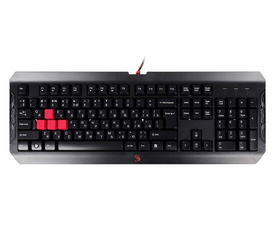  Клавиатура A4Tech Bloody Q100 черный USB Multimedia for gamer 