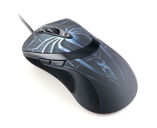  Мышь A4TECH Oscar Editor XL-747H рисунок/голубой USB 