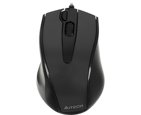  Мышь A4Tech V-Track Padless N-500F Black, оптическая,1000dpi, 3кн, USB 