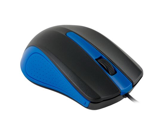  Мышь Oklick 225M черный/синий USB 
