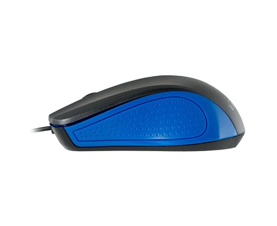  Мышь Oklick 225M черный/синий USB 