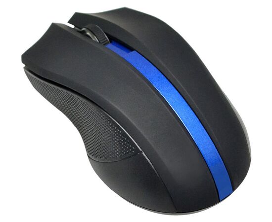  Мышь Oklick 615MW черный/синий USB 